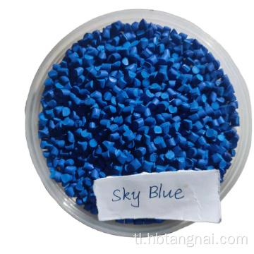 Mga Kulay ng Bultong Granules Masterbatch Blue Kulay